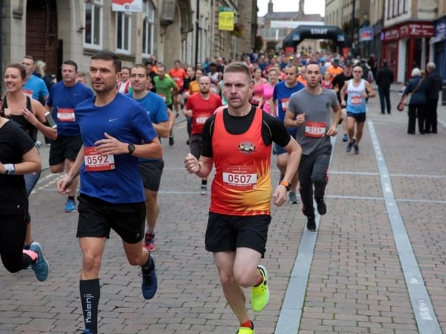 The Mansfield 10k in 2018.
