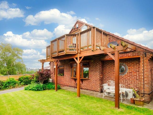 One last look at that unique balcony, which enables the Jacksdale property to stand out from the crowd.