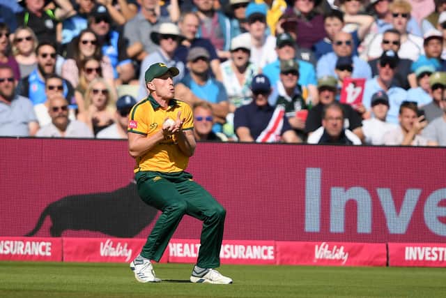 Luke Wood will line-up for Lancashire when cricket resumes. (Photo by Alex Davidson/Getty Images)