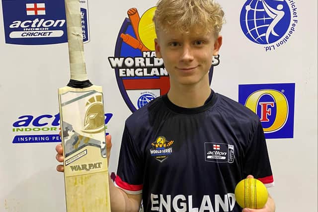Lawrence Burton has been selected by England.