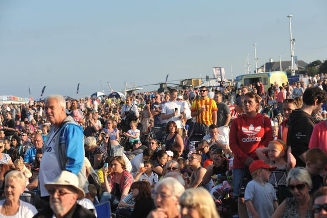 Spectators at the Sunderland Airshow in 2014. Were you there?