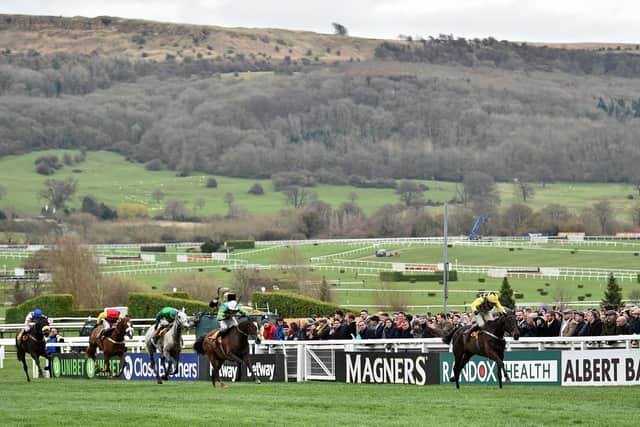 The beautiful, scenic backdrop to the racing at the Cheltenham Festival. (PHOTO BY: Glyn Kirk/Getty Images)