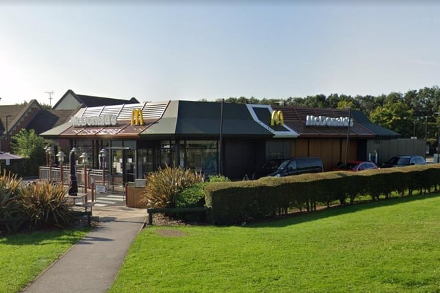 The fast-food giant was awarded a top, five-out-of-five food hygiene rating by inspectors after assessment on April 25.