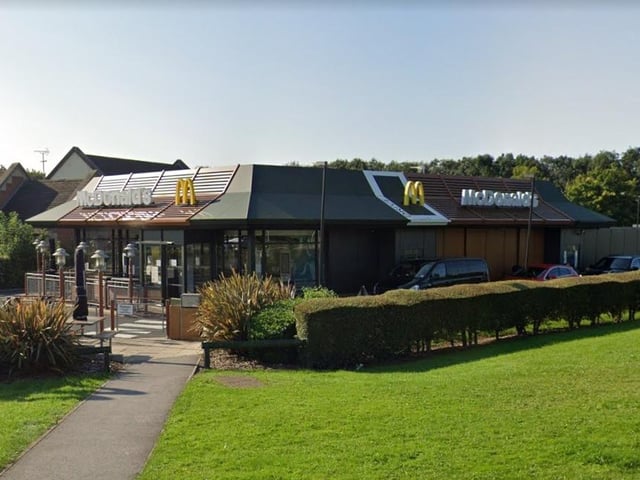 The fast-food giant was awarded a top, five-out-of-five food hygiene rating by inspectors after assessment on April 25.