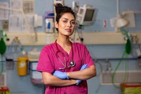FEBRUARY -- Dr Bhasha Mukherjee finally took a break from her work, treating Covid patients at King's Mill Hospital in Sutton, to enjoy a holiday she won when crowned Miss England in 2019.