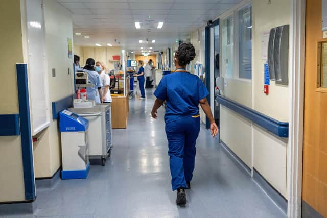 Health trusts across England saw 222,690 workers leaving their roles in the NHS between 2022-23. (Photo by: Jeff Moore/PA Radar)