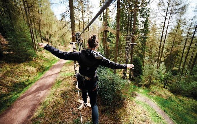 With a range of activities including biking, running and fun trails, there's something for everyone on this day out.
