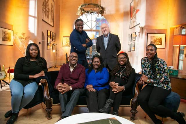 Adebanji Alade, Bill Bailey and the Edward's family