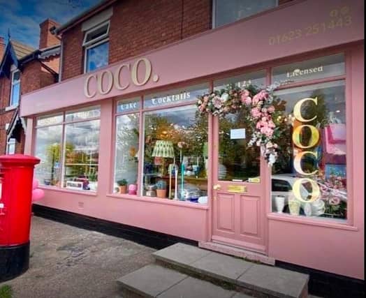 Coco on Nottingham Road, Mansfield, has a 4.9/5 rating based on 95 reviews.