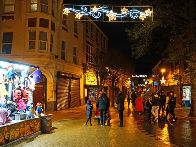 Sutton has got Christmas underway after its lights switch-on
