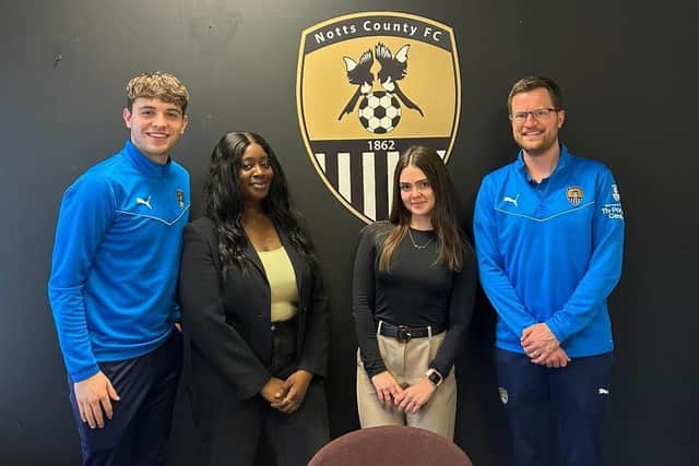 Nottingham Business School students to support Notts County Foundation's marketing plans