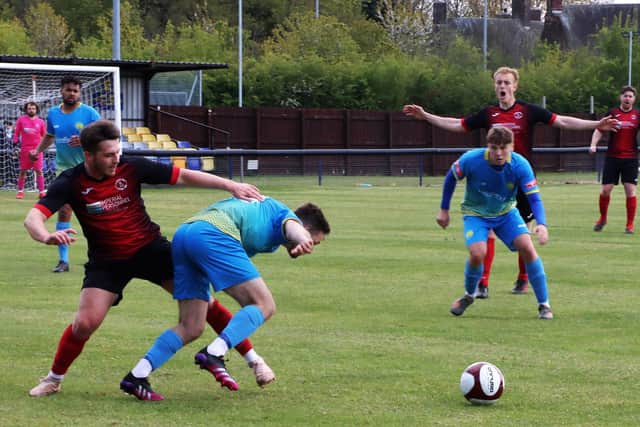 Ollerton Town more than won the battle.