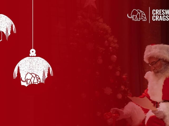 Santa will be visiting Creswell Crags at Welbeck again this year, and you can meet him on Saturdays and Sundays from this weekend until December 17 (10 am to 4.30 pm). Simply book your time slot and wait in the crafting room to make your own crafts that you can take home. You will then be called to the grotto, where every child will be given an age-appropriate Christmas present.
