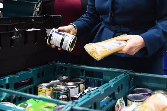 The amount of food being handed out by the Sherwood Forest Food Bank in Mansfield is currently outstripping the amount that is coming in.