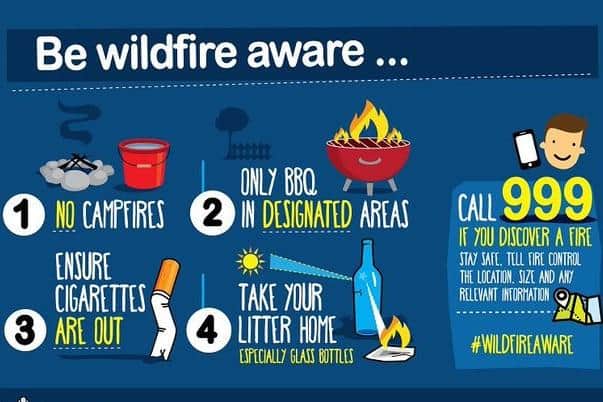 Be wildfire aware.