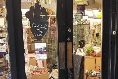 The shop was closed on Tuesday while investigations continue into the break-in.