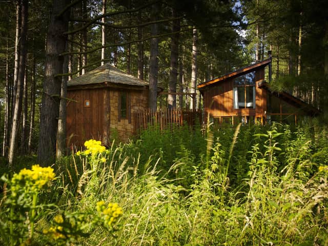 Forest Holidays at Sherwood Pines are a series of cabins immersed in Robin Hood history and surrounded by statuesque pine trees, in the heart of Sherwood Forest. This is the perfect romantic getaway for a long weekend with your other half. See www.forestholidays.co.uk/locations/nottinghamshire/sherwood-forest/ for more details.