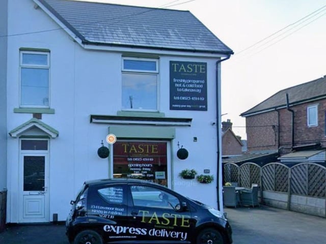 Taste on Low Moor Road, Kirkby, was rated five out of five on December 12