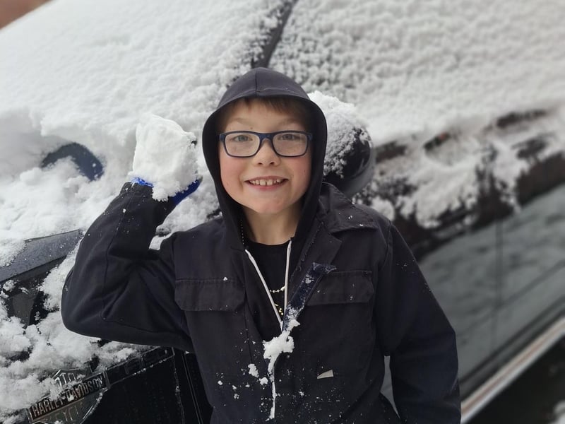 Laura Yates sent us this photo of her son Jacob