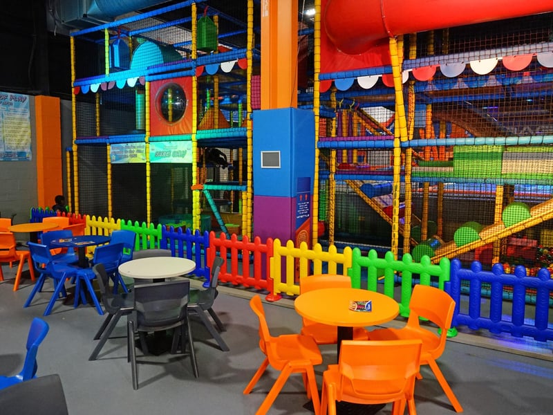 Future Freestyler's soft play area.