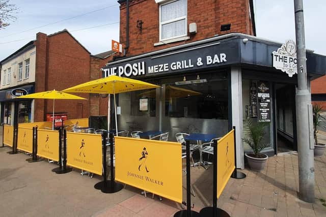 The Posh Meze Grill and Bar in Kirkby, which has submitted a planning application to extend its opening hours to 2 am on Christmas Eve and New Year's Eve.