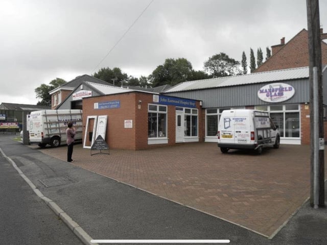 This John Eastwood Hospice charity shop is located at Mansfield Glass on Woodhouse Road and has a google reviews rating of 4.7. The owners of Mansfield Glass operate this shop as a support group of John Eastwood Hospice. They donate 100% of the profits to the hospice each month, contributing approximately £25,000 per year. These funds help provide care for individuals with life-limiting conditions in Nottinghamshire, enhancing the quality of life for patients and supporting their loved ones.