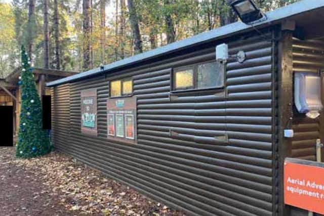 One of the exisiting buildings on the Action Challenge site.