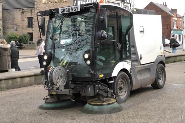 Help name Bolsover District Council's new street sweeping vehicles.