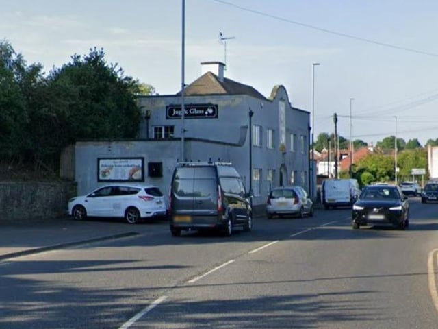 Leeming Lane North in Mansfield Woodhouse, opposite Hillview Court.