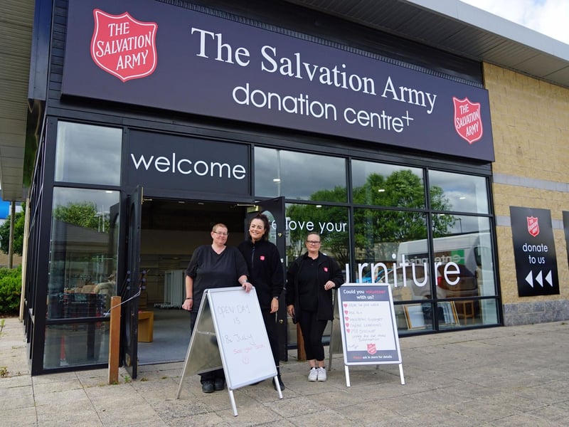 The Salvation Army donation centre at Portland Retail Park is open Monday to Saturday from 9am to 5pm, with Tuesday's opening time being a 9.45am start. This site serves as a donation point and offers delivery for larger items. They are currently accepting donations. No: 01623 889000