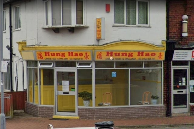 Hung Hao Chinese Takeaway on Mansfield Road, Clipstone. Last inspected on May 19, 2022.