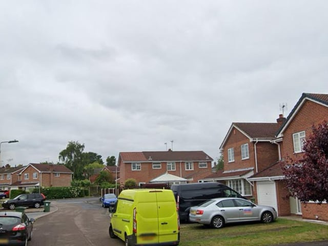 In March 2024, there were 9 reported crimes on or near Chaffinch Close.