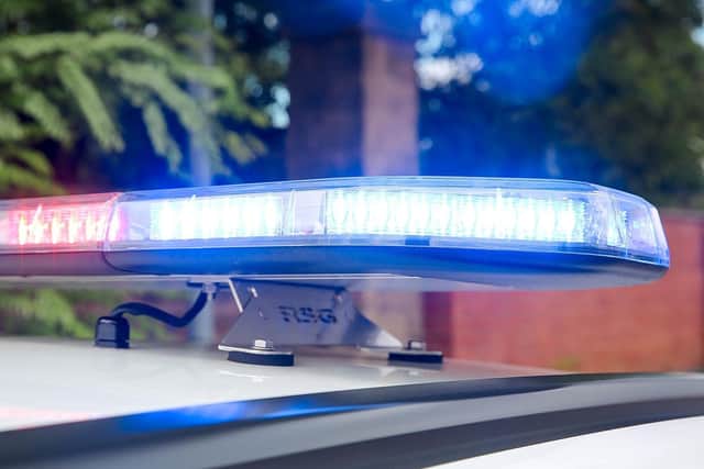 Officers arrested a suspect within minutes after rapidly responding to reports of a burglary in progress (Mansfield) involving armed offenders. Photo: Nottinghamshire Police