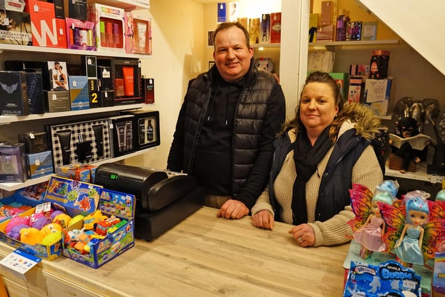 Richard and Tina Evison have opened new gift shop, One Gift to Another