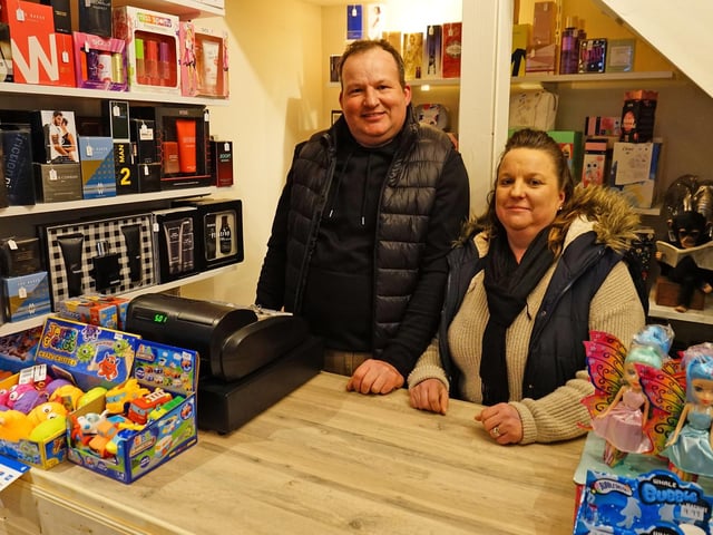 Richard and Tina Evison have opened new gift shop, One Gift to Another