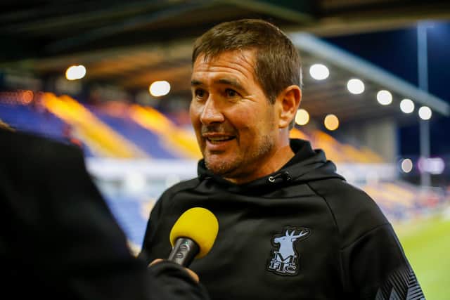 Stags boss Nigel Clough.
