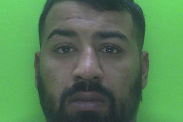 Asam Hussain was jailed for 10 months.