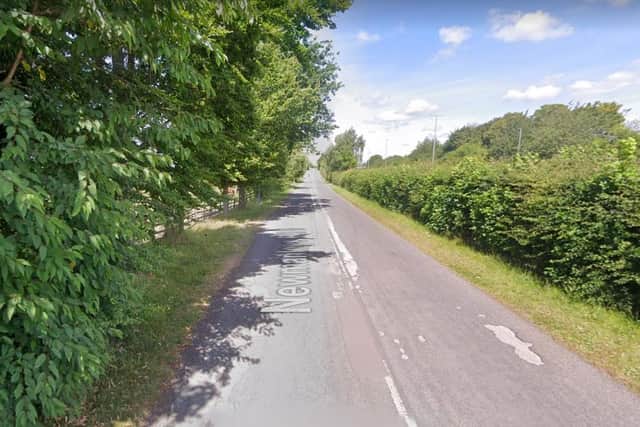 The incident took place on Newmanleys Road South, Eastwood.