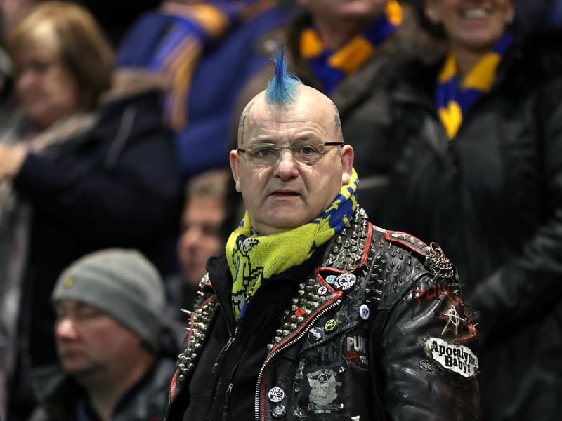 Legendary Stags fan Ronnie 'Punk' Moore!