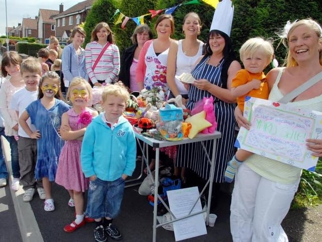 Friends from Sutton's Leamington Estate made the most of the fine weather by organising a yard sale back in 2010.
