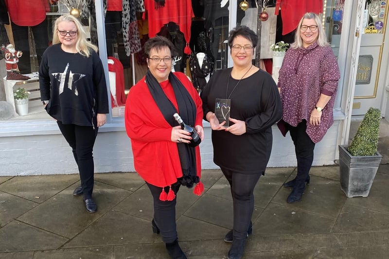 Bev Lilley, front right, and her twin Mandy Wilson, with fellow workers Claire Mortimer, left, and Caz Childerley celebrate The Fashion Shop winning Independent Retailer of the Year Award. The Fashion Shop on High Street, Warsop, has been part of the community for decades. Offering "great fashion at great prices and quality", the family-run business has more than 50,000 followers online. Along with a High Street shop, the business ships out orders across the UK and globally.