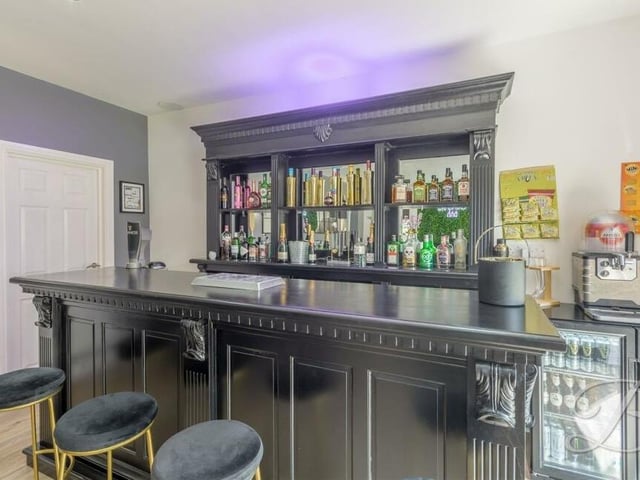 The pub is fitted and presented to a high standard. The bar seems to be very well stocked too, so what are you having?......