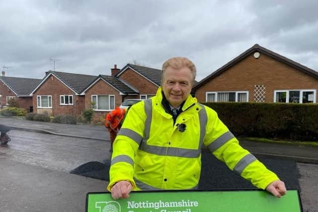 Coun Neil Clarke, Nottinghamshire Council cabinet member for transport and the environment.
