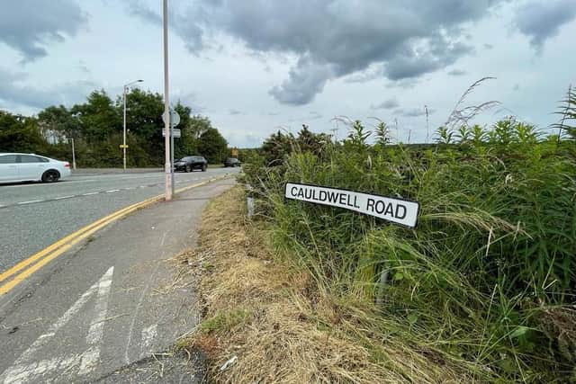 Cauldwell Road, on the Sutton-Mansfield border.