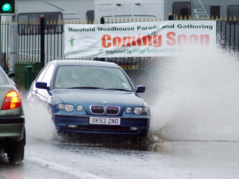 Was this your card making a splash in Mansfield Woodhouse?