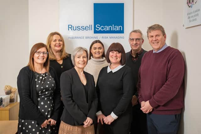 Russell Scanlan's internal charity team