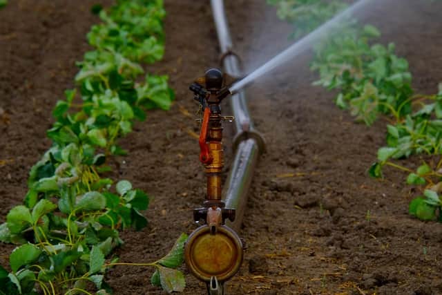 More people have been using sprinklers.