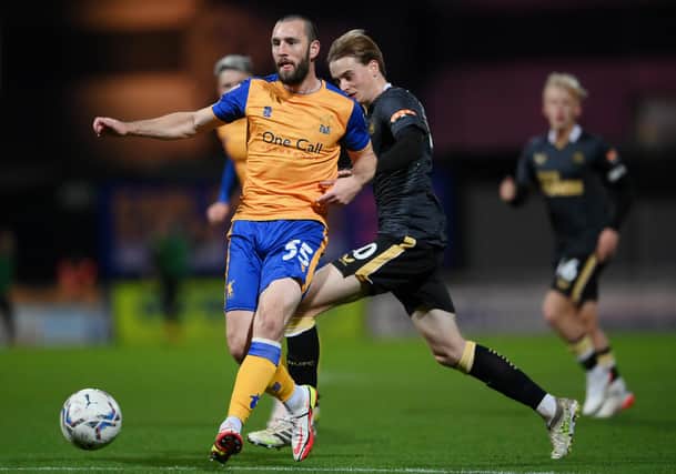 John-Joe O'Toole has impressed during his short-term deal with Mansfield. His deal runs out on 22nd January with Mansfield trying to retain his services amidst interest from League One Doncaster.