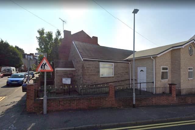Mansfield Spiritualist Centre, Dallas Street, Mansfield town centre.