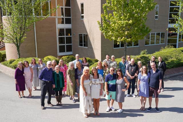 14 super slimming duos from across the UK gathered at Slimming World Head Office in Alfreton for the finals of their annual Two Together competition.